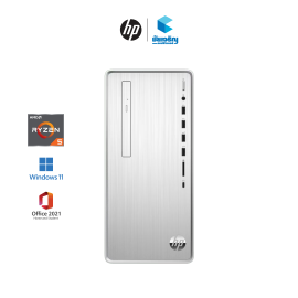 HP Pavilion Desktop PC TP01-2010d •  AMD Ryzen™ 5 5600G • 8GB • 512GB M.2 + 1TB HDD • Windows 11 Home + MS Office Home & Student 2021 • รับประกัน 3 ปี Onsite Service